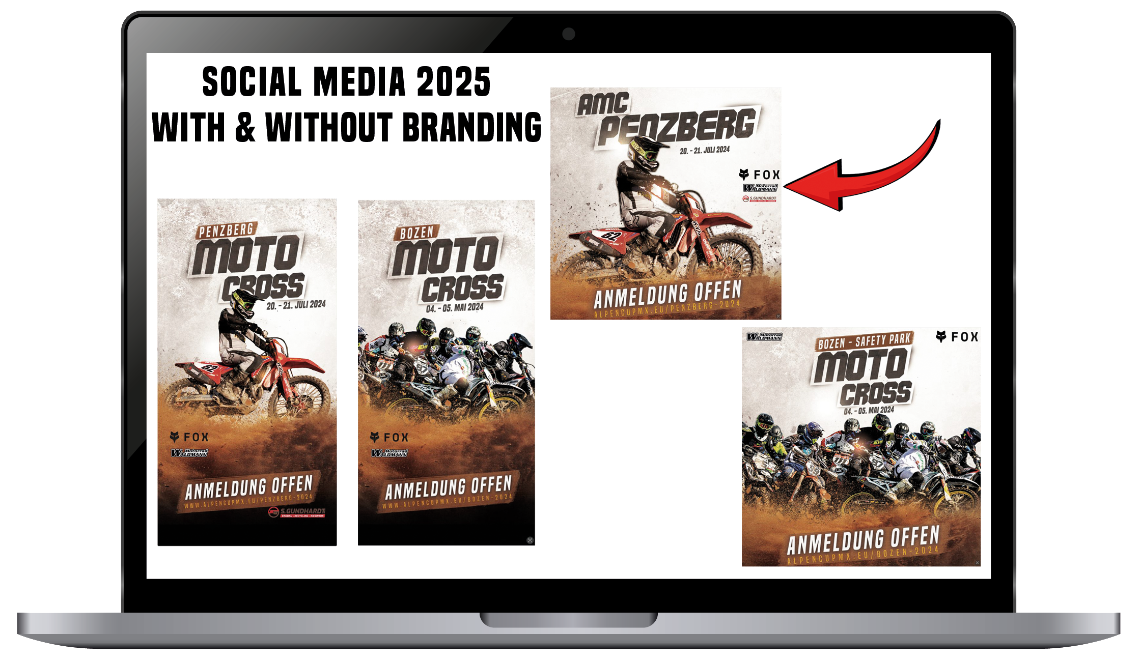 Alpencup Sponsoring 2026 - Social Media Assets 2024 Beispiel Graphics - ENG