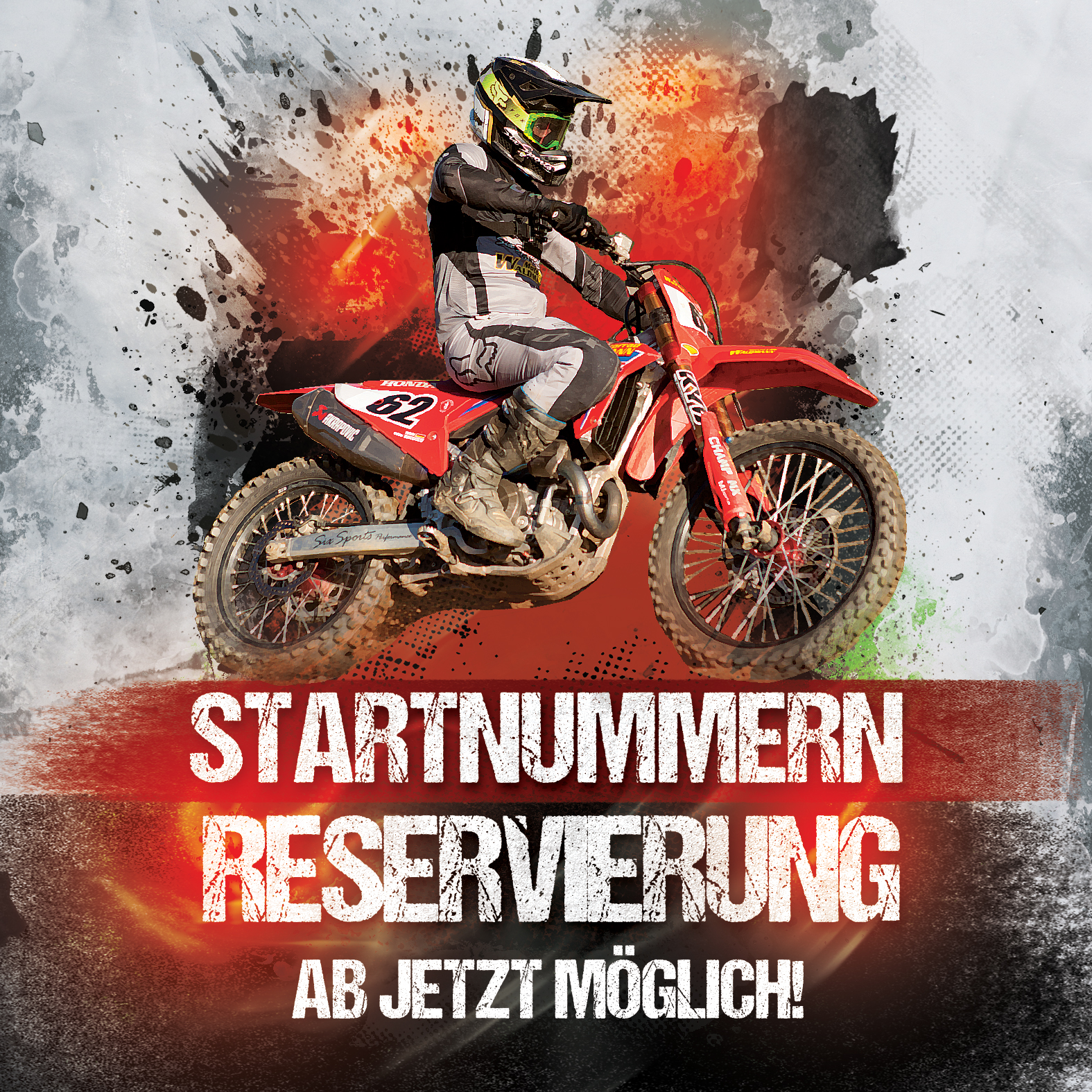 Startnummernverkauf 2026 - Live